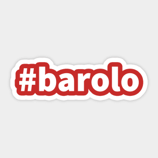 Hashtag Wines: Barolo Sticker